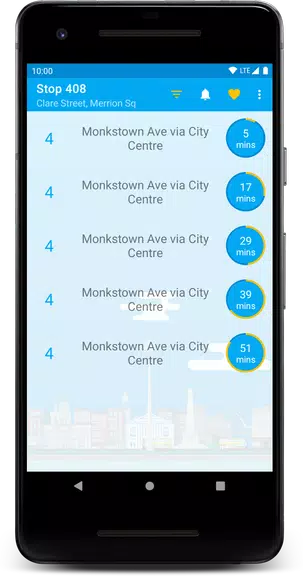 Next Bus Dublin Tangkapan skrin 1