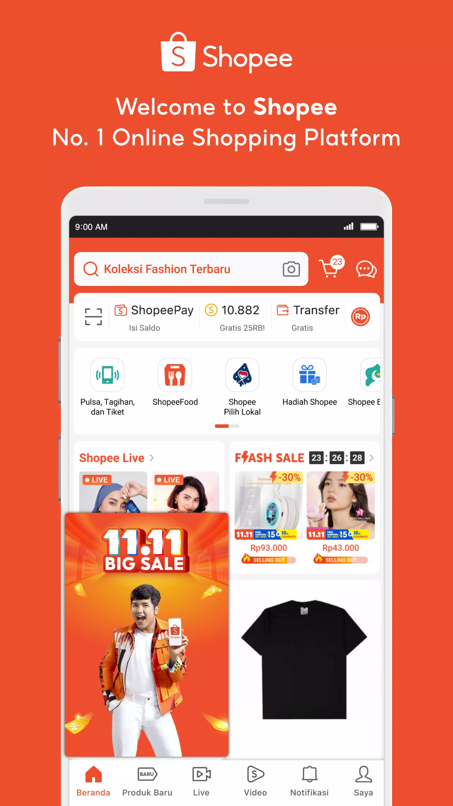 8.8 Shopee Live Maraton應用截圖第1張