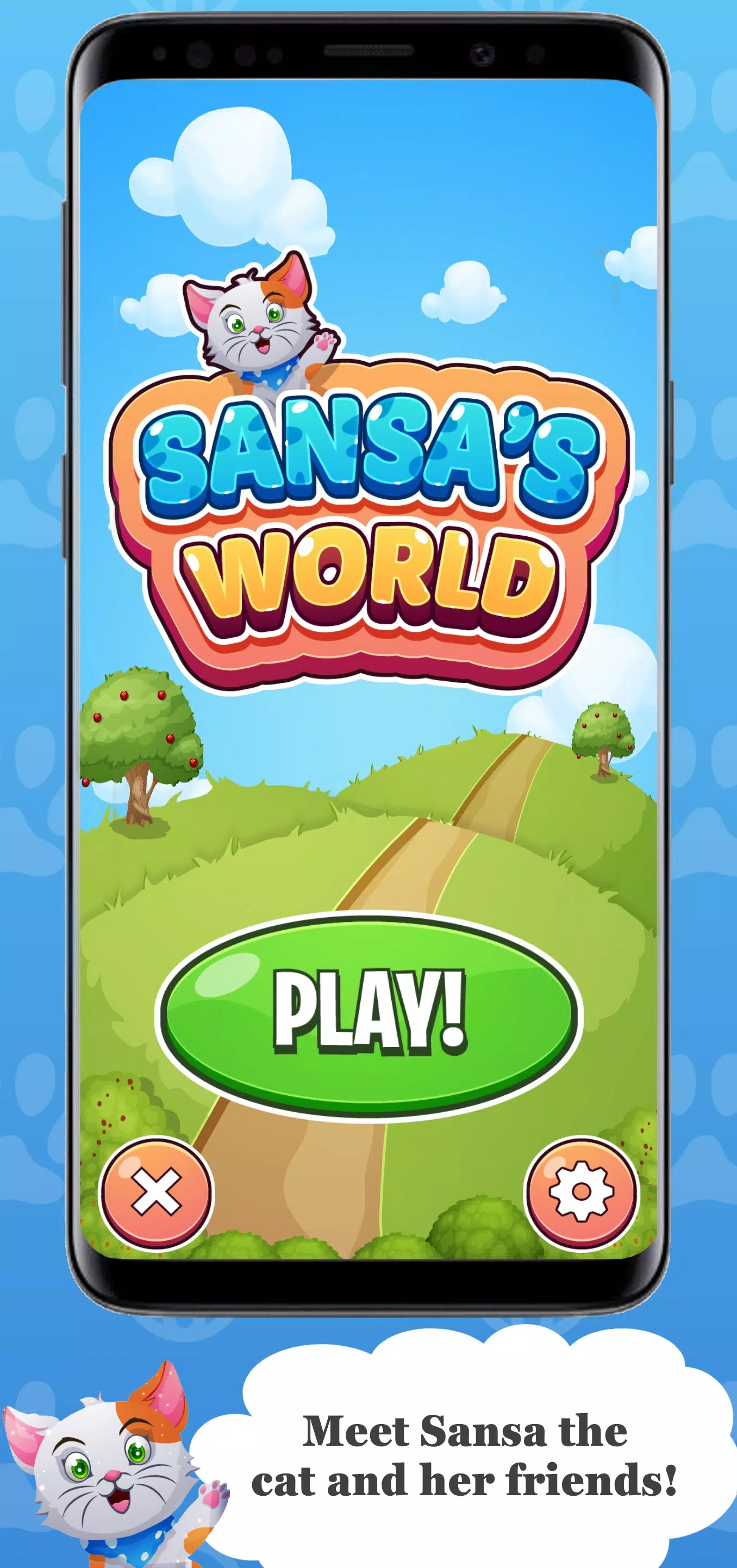 Sansa's World - Match 3 - Cat Screenshot 1