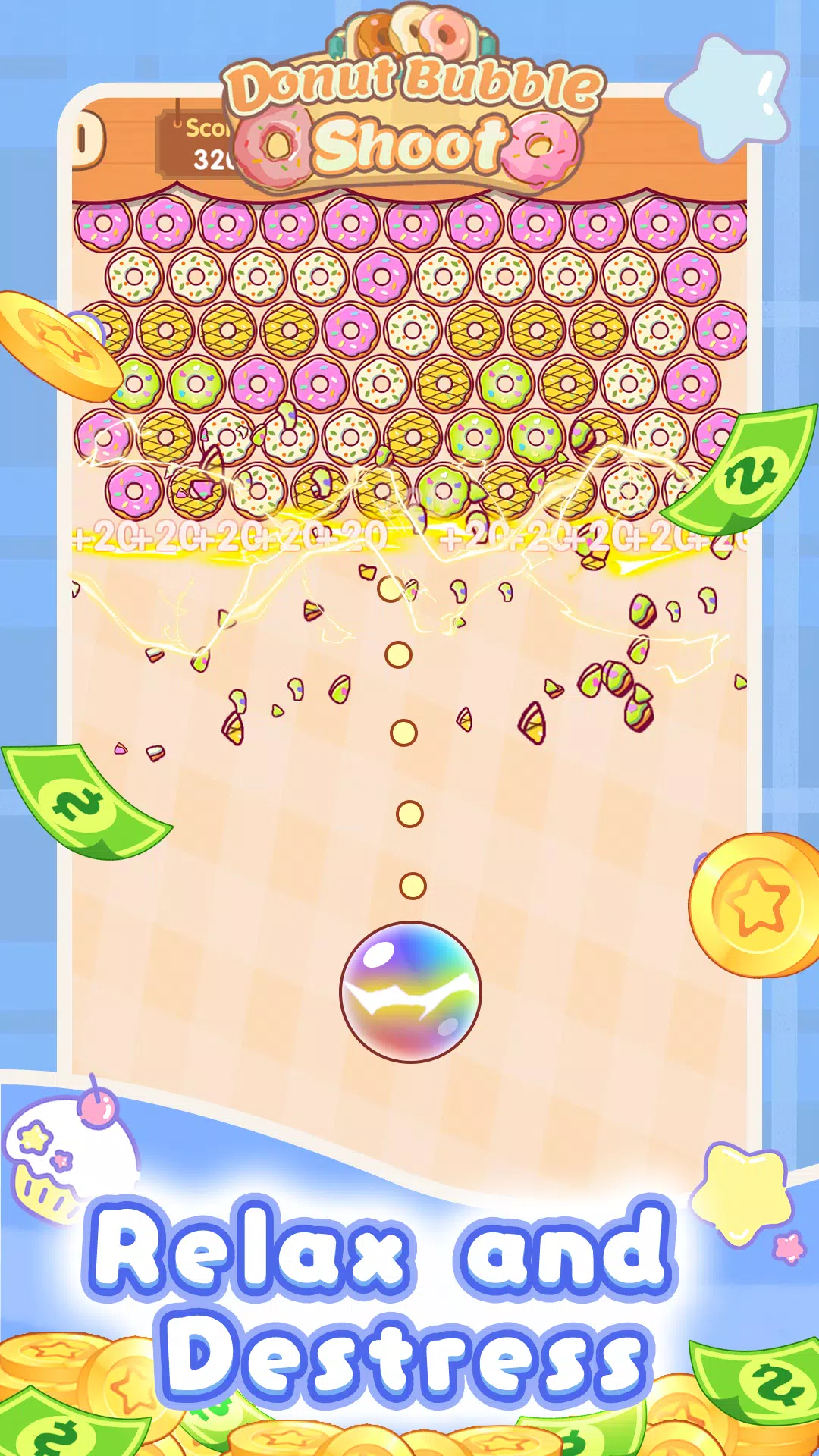 Donut Bubble Shoot Captura de tela 3