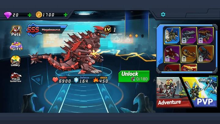 Mech War: Jurassic Dinosaur স্ক্রিনশট 1