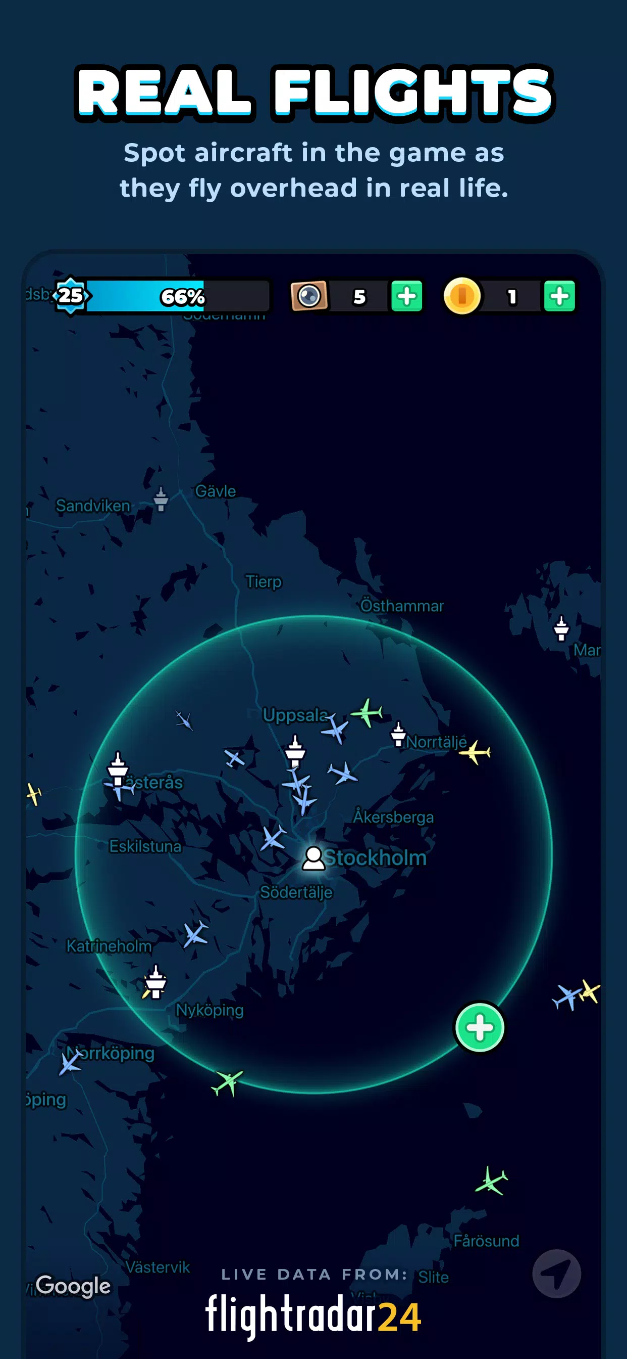 Skycards by Flightradar24 स्क्रीनशॉट 1