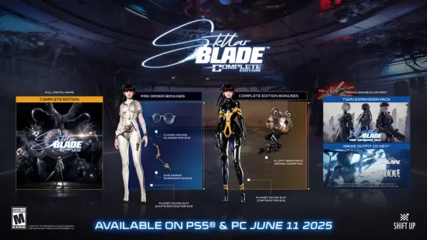 Stellar Blade Complete Edition, đến với PC và PS5.