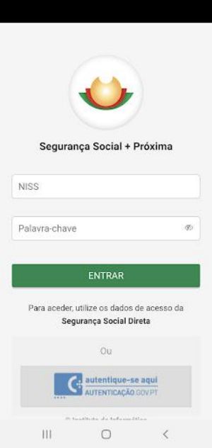 Segurança Social Schermafbeelding 1