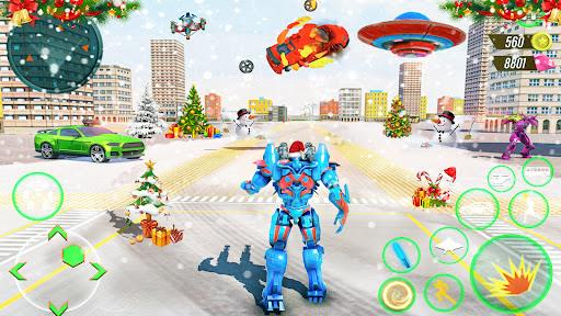 Bus Robot Car War - Robot Game Ảnh chụp màn hình 1