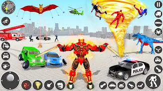 Robot Game Mobil pmk Car Games Ảnh chụp màn hình 1