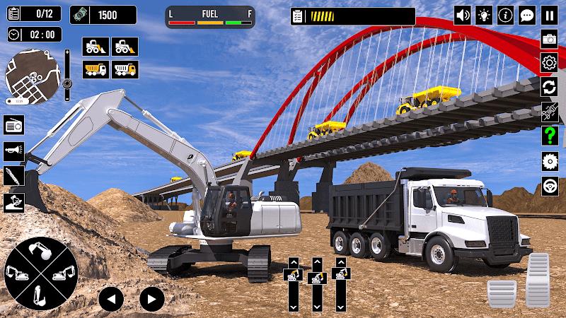 Construction Game: Truck Games Скриншот 1