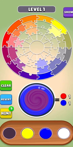 Color Merge Puzzle Tangkapan skrin 2