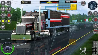 US Cargo Truck Simulator Game Schermafbeelding 2