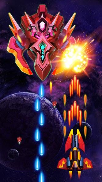 Galaxy Invader: Alien Shooting Mod Schermafbeelding 3