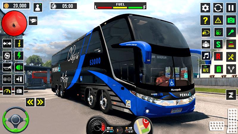 Bus Simulator: City Bus Games ภาพหน้าจอ 1