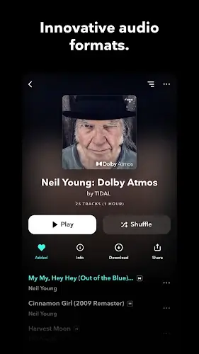 TIDAL Music: HiFi sound Screenshot 4