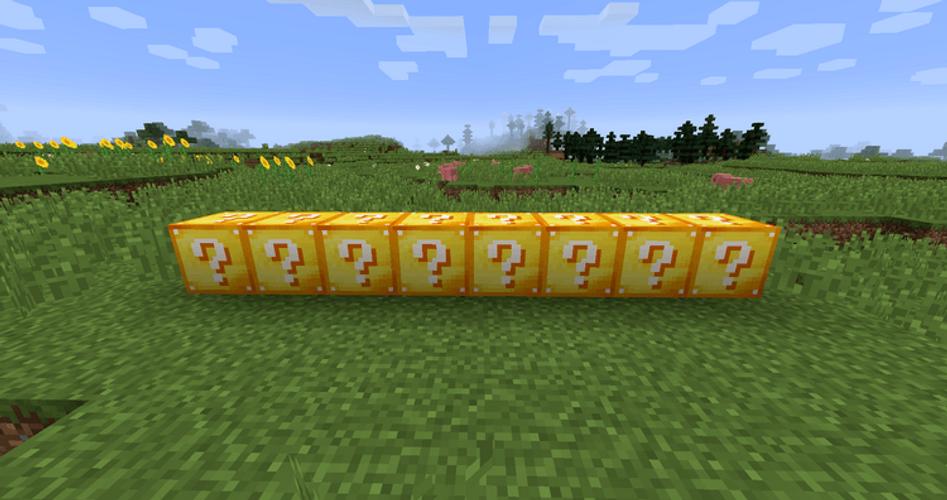 Lucky block mod for mcpe Скриншот 3