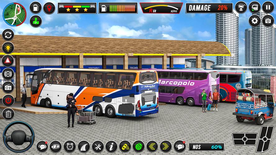 US Bus Simulator Driving Game Capture d'écran 4