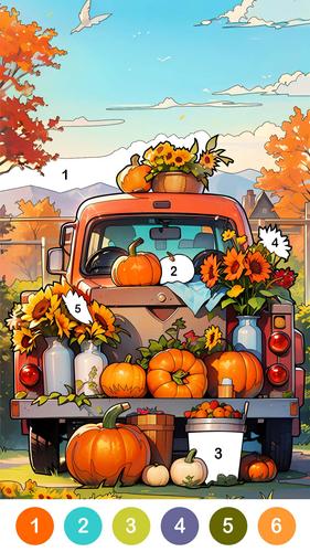 Farm Country Color By Number Screenshot 2