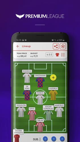 Premium League Fantasy Game Скриншот 4