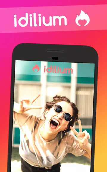 Idilium: Random Chat Roulette স্ক্রিনশট 1