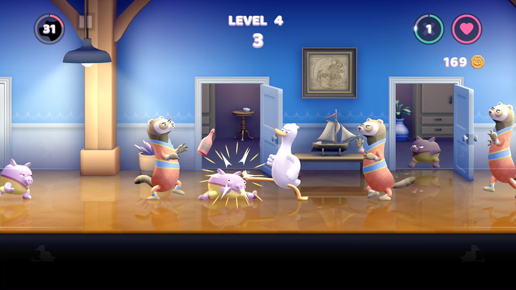 Punch Kick Duck Mod स्क्रीनशॉट 4