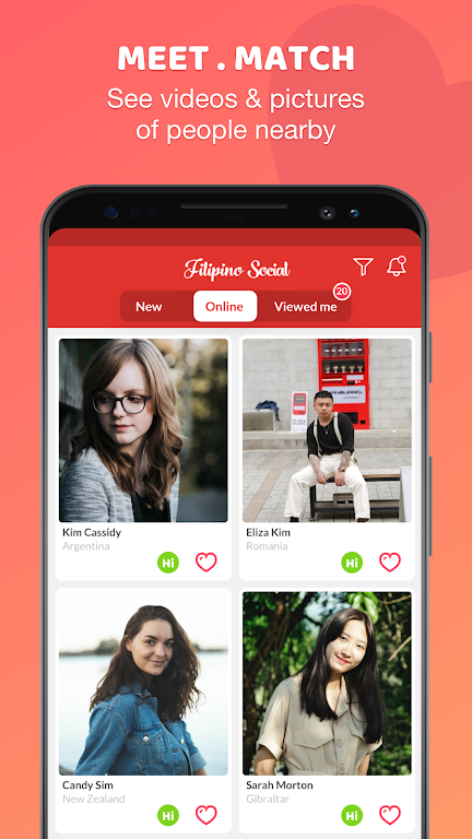Filipino Social: Dating & Chat Ảnh chụp màn hình 1
