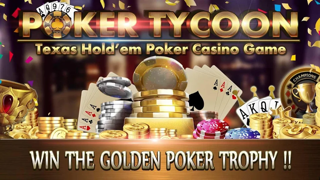 Poker Tycoon - Texas Hold'em Poker Casino Game應用截圖第1張