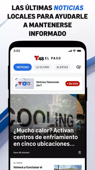 Telemundo 48 El Paso: Noticias ภาพหน้าจอ 1