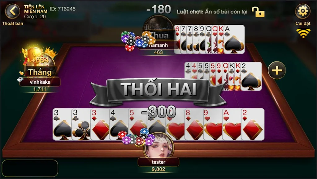 VUI MOBI - Cổng game bài online スクリーンショット 3