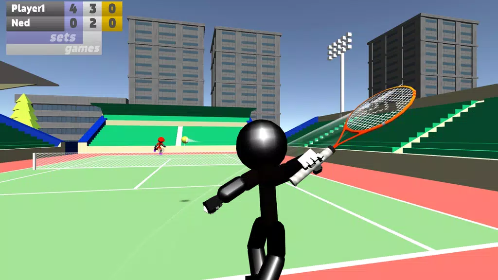 Stickman 3D Tennis應用截圖第2張