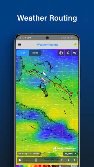 PredictWind Offshore Weather Ảnh chụp màn hình 4