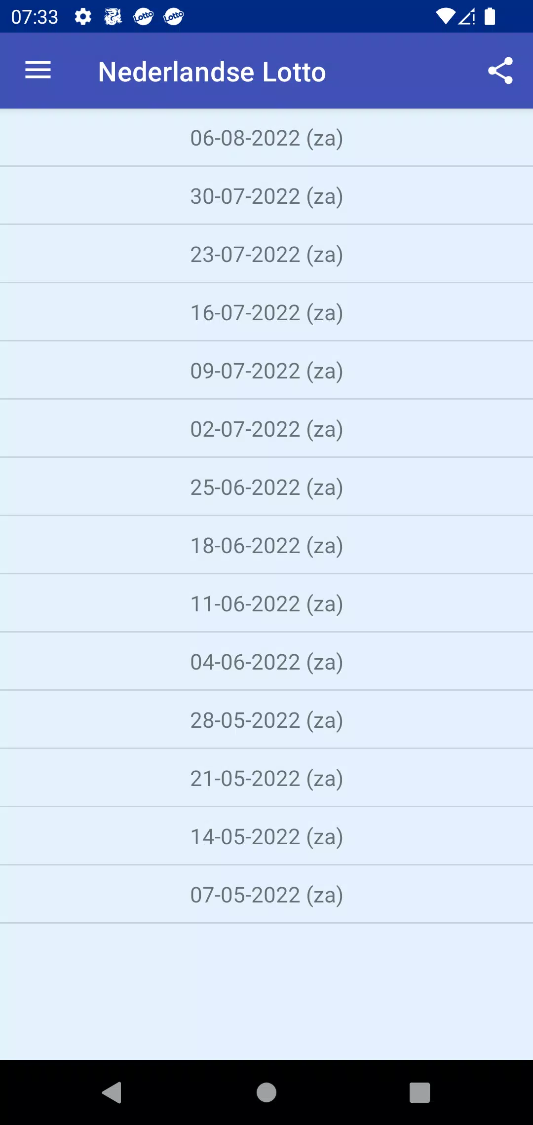 Nederlandse Lotto Voorspelling स्क्रीनशॉट 4