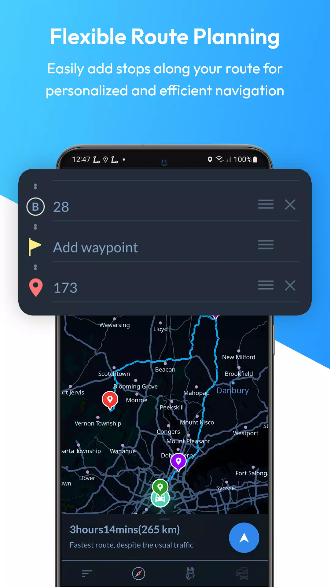 Offline Map Navigation Capture d'écran 2