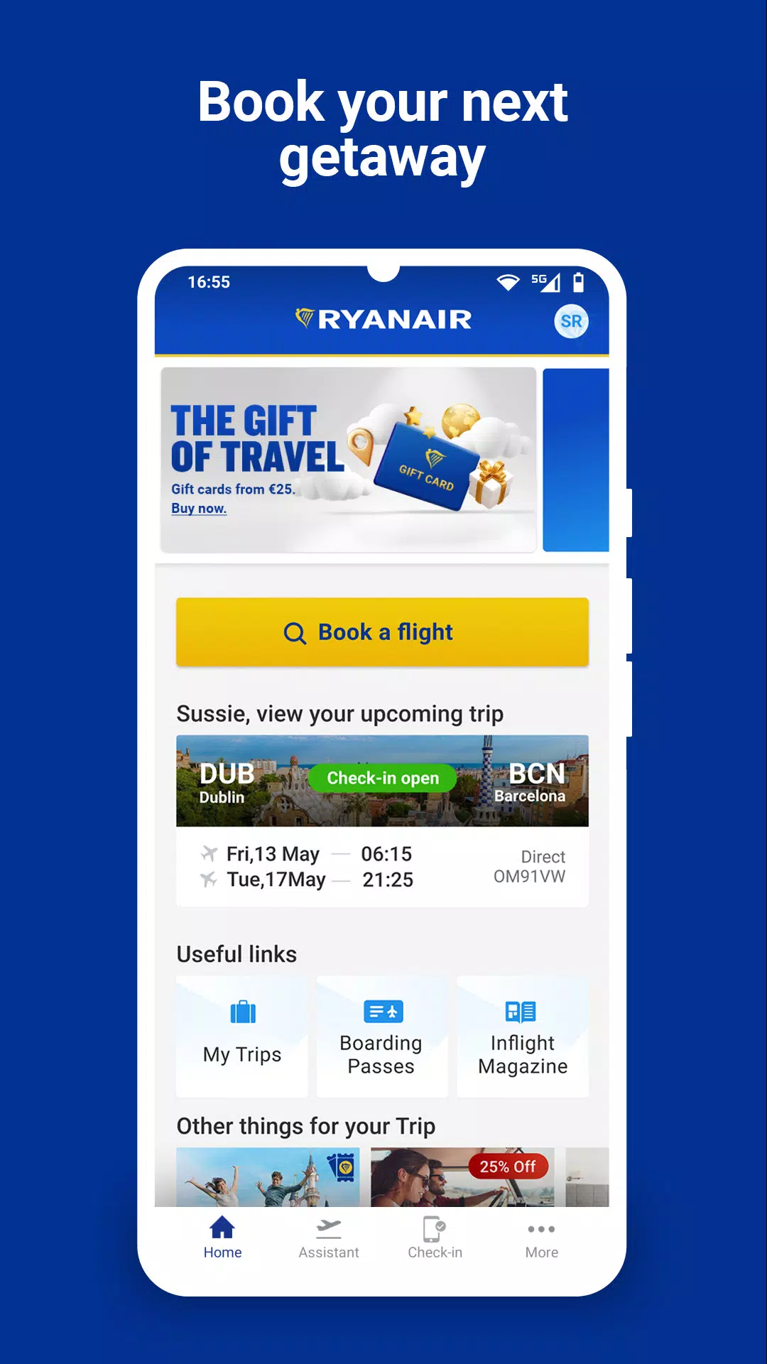Ryanair Capture d'écran 1