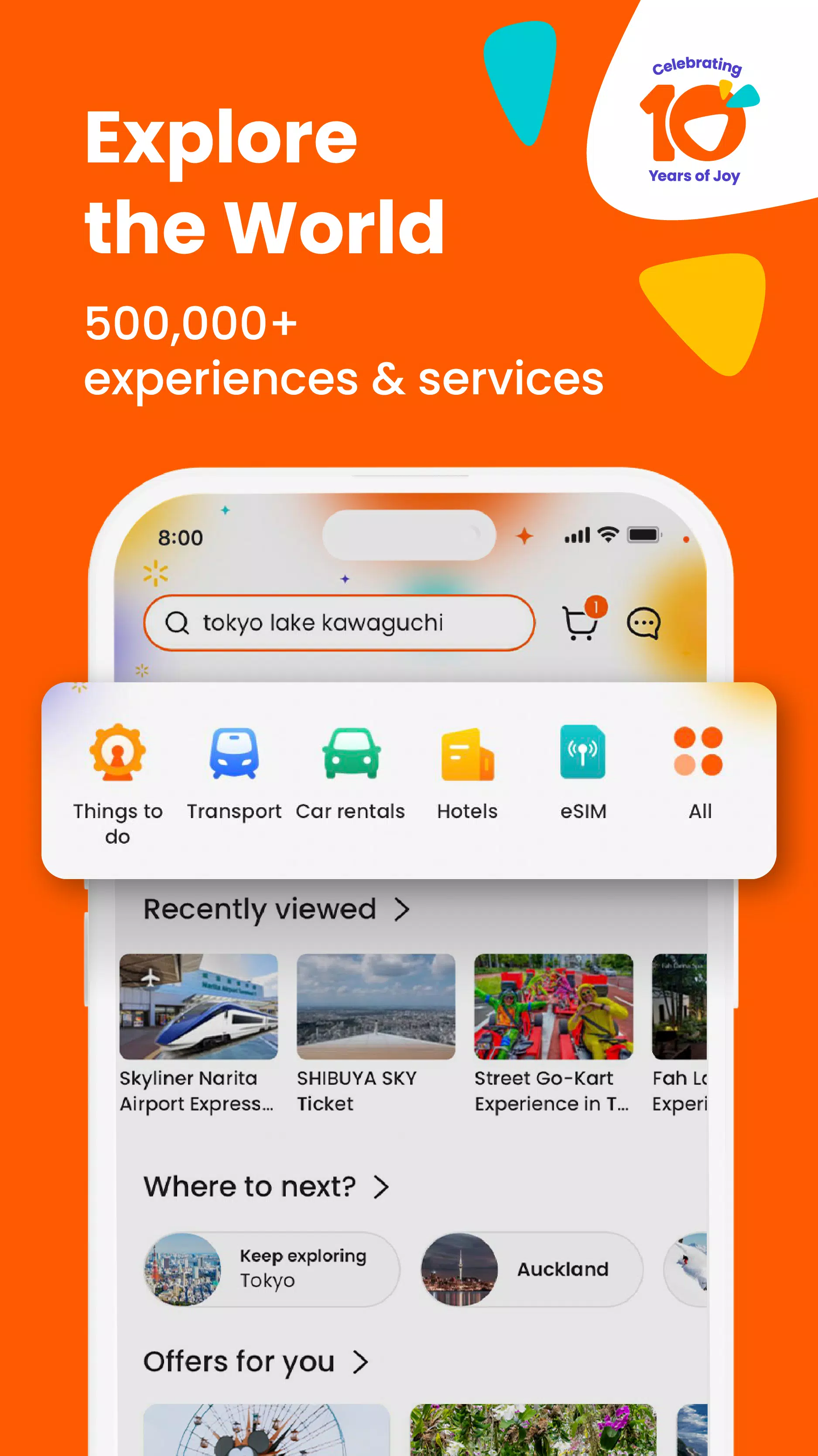 Klook Screenshot 1