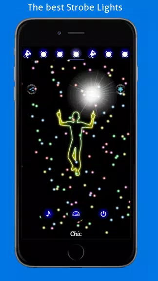 Disco Light: Flashlight with S ဖန်သားပြင်ဓာတ်ပုံ 3