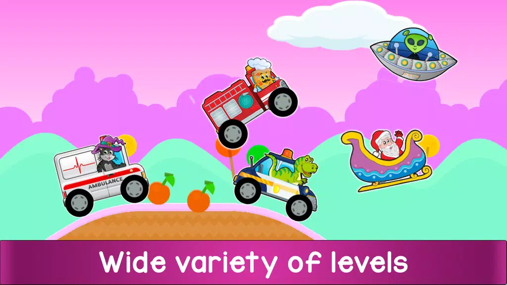 Auto Spiele Kinder Autorennen Screenshot 2