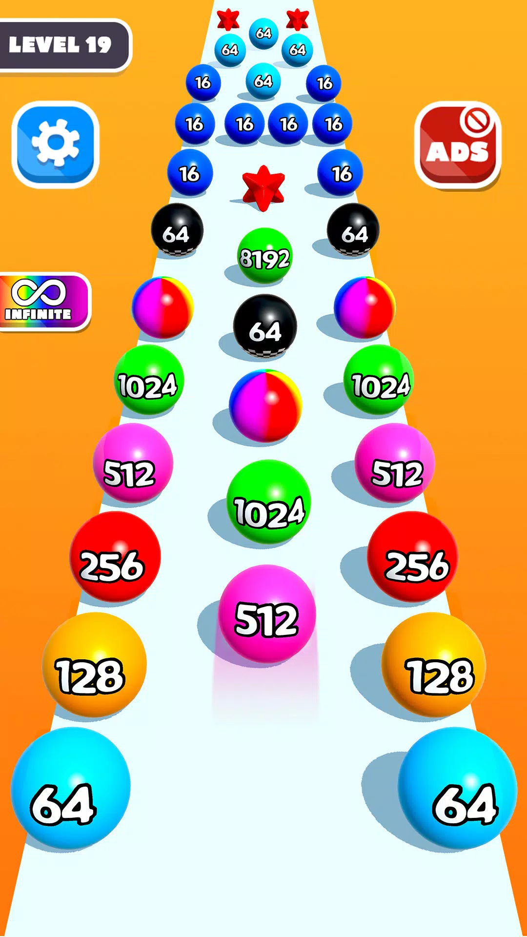Numbers Ball Blend Challenge应用截图第1张