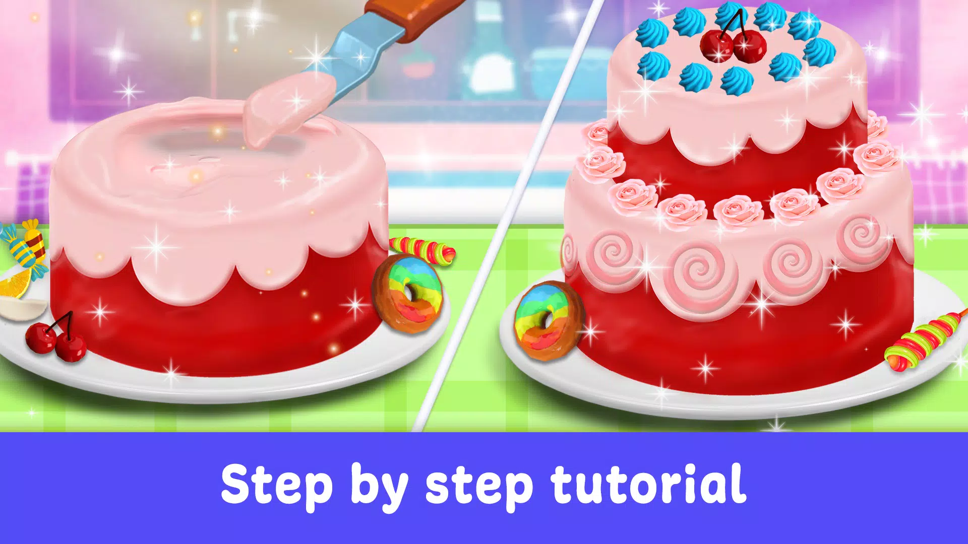 Cake Maker Games for Girls ภาพหน้าจอ 3