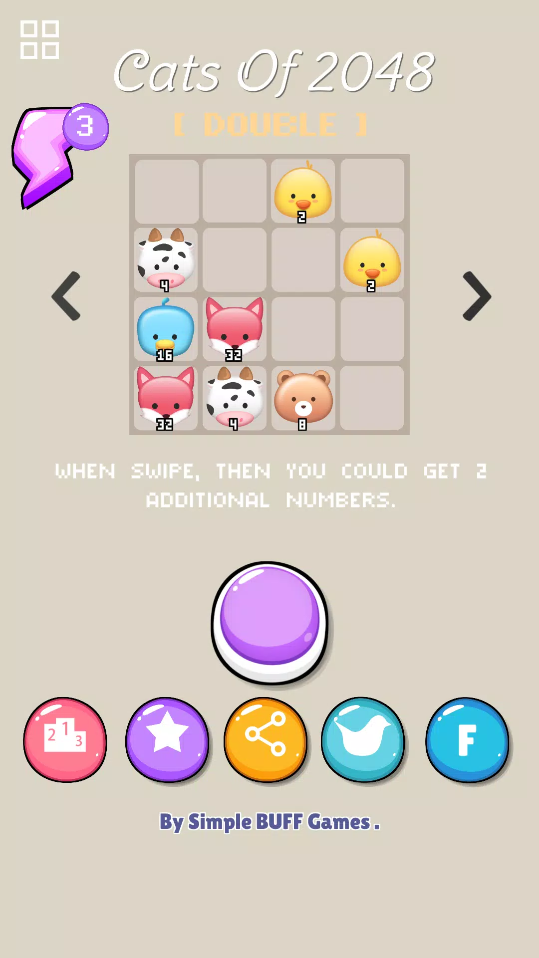 Cats Of 2048 Capture d'écran 3