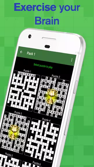 Cryptic Crossword Lite應用截圖第3張