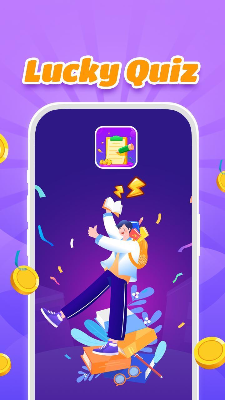 Fun trivia game - Lucky Quiz Ekran Görüntüsü 1