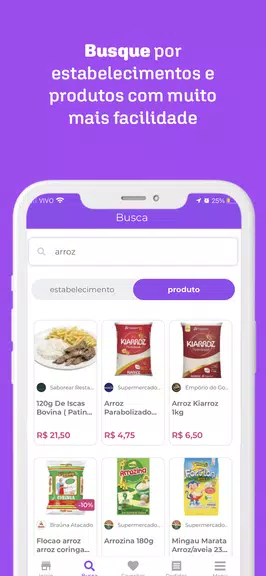 quero delivery: mercado e + Captura de tela 3