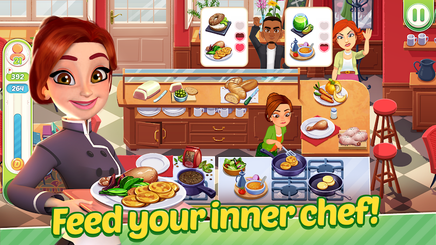 Delicious World - Cooking Game Tangkapan skrin 2