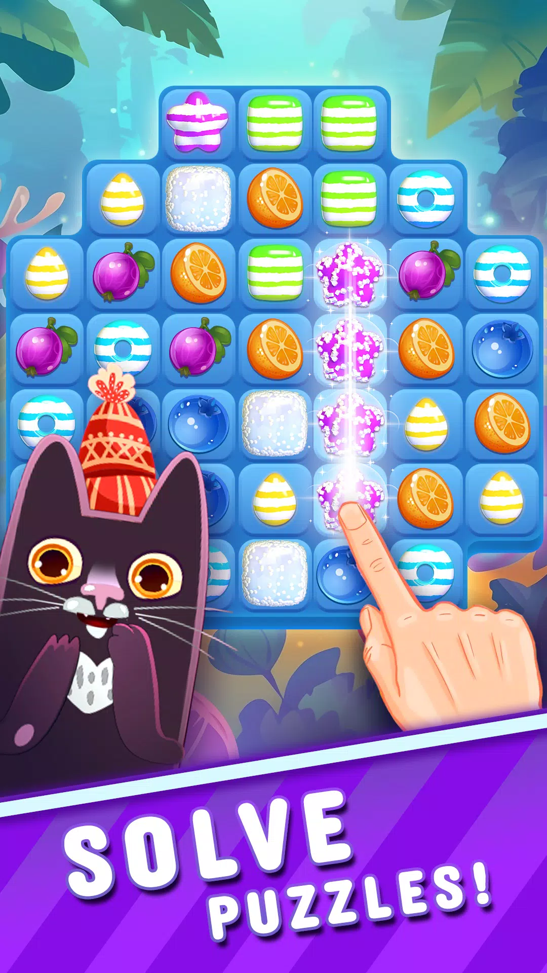 Bonbon: Match 3 Candy Puzzle Скриншот 1