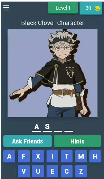 Black Clover Quiz ภาพหน้าจอ 1