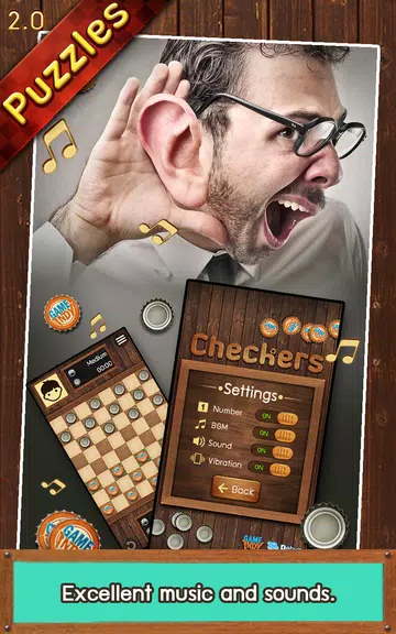 Thai Checkers - Genius Puzzle ภาพหน้าจอ 2