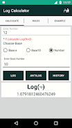 Log Calculator স্ক্রিনশট 2