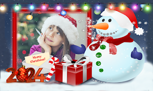 Christmas Photo Frame 2024 ဖန်သားပြင်ဓာတ်ပုံ 1