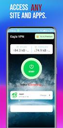 Eagle VPN - Secure VPN Proxy スクリーンショット 1