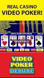 Video Poker Deluxe ภาพหน้าจอ 1