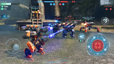 War Robots PvP マルチプレイ スクリーンショット 3