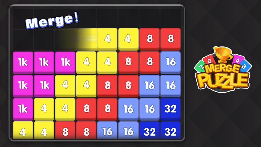 Merge Block - number games スクリーンショット 3
